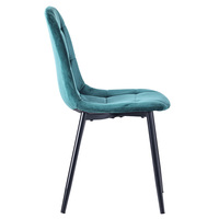 Échantillon Gratuit - Dernier Design Minimaliste Scandinave - Chaises d'Appoint en Velours pour Salle à Manger Moderne