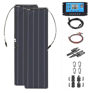 แผงโซลาร์เซลล์แบบยืดหยุ่น Alecter Solar APH-P04 รุ่นพรีเมียม 50W ผลิตจากซิลิคอนโมโนคริสตัลไลน์ กันน้ำระดับ IP67 ประสิทธิภาพ 18.5% น้ำหนัก 0.72 กก. - Product Image 1