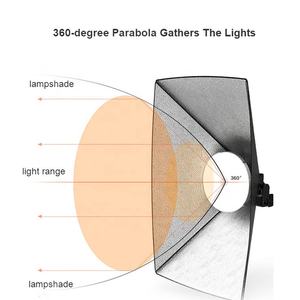Takenoken 50x70cm pour Softbox Photographie Kit D'éclairage Caméra Lumière Soft Box pour Réflexion Accessoire De Tournage pour Studio <span class=keywords><strong>Photogr</strong></span> - Product Image 6
