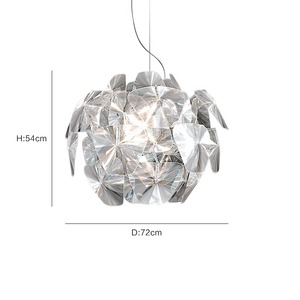 Ý <span class=keywords><strong>Pinecone</strong></span> LED Đèn mặt dây đèn trần đèn nghệ thuật sáng tạo cá nhân cánh hoa treo đèn cho phòng ăn phòng ngủ - Product Image 6