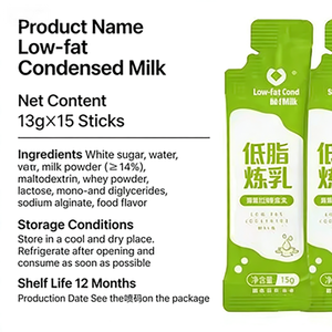 Lait concentré à faible teneur en matières grasses, importé de qualité supérieure, avec ingrédients spéciaux pour le thé au lait et le café, pour usage domestique et commercial - Product Image 4