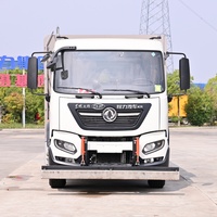 Camion balayeuse routière électrique pure Dongfeng 4x2, châssis 18 tonnes, nouvelle énergie, batterie CATL LFP, véhicule d'assainissement