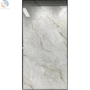Surface solide en pierre blanche de dalle de Calacatta Qutarz fabriquée en Chine - Product Image 5