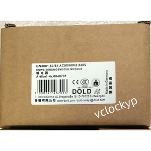 Relais de sécurité DOLD BN5986 AC 50/60HZ 110V BNIB d'occasion - Product Image 3