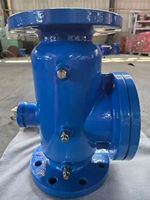 Clapet anti-retour à faible résistance en fonte ductile à brides PN16 DN50 DN400 pour l'alimentation en eau potable municipale, vanne anti-pollution
