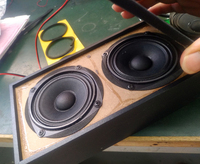 Haut-parleur de musique radio 78 mm pleine gamme 3 pouces 4 ohms 30 W cône en papier bord en tissu DRIVER