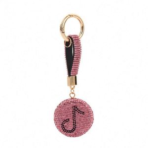 New Shiny Diamond Double-Sided <b>Mirror</b> Keychain Cute Cat Portable Mini Folding <b>Crystal</b> Luxury Pendant Metal Keychain Wholesale - Product Image 5