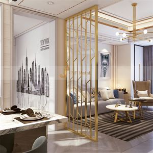 Customized High Quality Modern Stainless Steel Waterproof Multifunctional Durable Partition <b>Wall</b> Villa <b>Screens</b> Room Dividers - Product Image 6