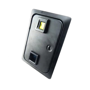 Validador de Monedas de 25 Centavos Estilo American Quarter Arch, Empujador de Monedas de Entrada Simple o Doble, Puerta Metálica para Monedas para Juegos Operados con Monedas - Product Image 1