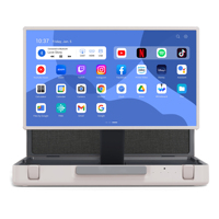 Layar Portabel OEM Suitcase TV 27 Inci Tablet Pintar Android Layar Sentuh untuk Karaoke Luar Ruangan Permainan Layar Interaktif Pintar