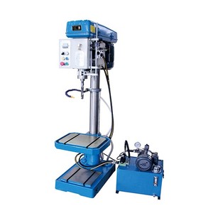 Machine de perçage verticale hydraulique automatique, perceuse à colonne, boîte en métal et bois, 220V/380V, 83*60*122cm, personnalisable, fournie, 1400 tr/min - Product Image 2