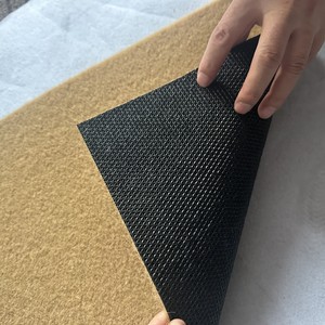 Tapete de Entrada para Exteriores, Imitación Fibra de Coco, Color Sólido, Lavable, Plegable y Cortable, Marca Vast Ocean - Product Image 4