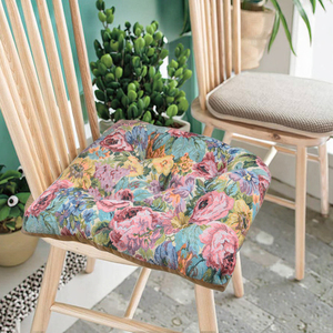 Venta al por mayor comodidad-Durable color retro hogar sofá cojines <span class=keywords><strong>relleno</strong></span> de algodón de seda promueve cojines de asiento - Product Image 4