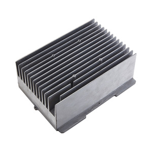 Aluminum Heatsink Die-Cast Black Heat Dissipation For Lighting And Motor Applications DZ-DS - Product Image 2