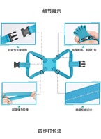 Sortie d'usine Emballage de bagages Sangles fixes Valise réglable Renforcement Ceinture Trolley Case Sangle de bagage