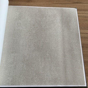 Rotoli impermeabili di lusso della carta da parati del tessuto del poliestere per la decorazione domestica rivestimento murale senza cuciture del tessuto per la parete del salotto - Product Image 4