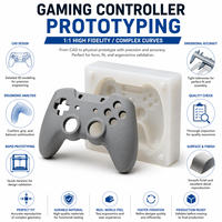 Moulage en silicone personnalisé, prototype rapide, coque de manette de jeu, moulage sous vide en plastique, accessoire de jeu, service OEM ODM