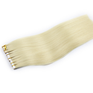 Europeo doble dibujado cabello humano 12A grado ruso Remy Virgen cutícula cinta invisible Ins cinta cruda en extensiones de cabello humano - Product Image 3