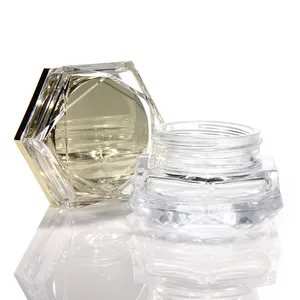 Frascos de vidrio para cosméticos, frascos de crema con tapas, 5g, 10g, 30g, 50g