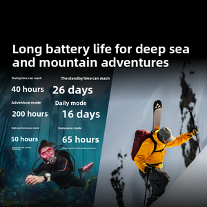 SUUNTO Ocean อุปกรณ์อเนกประสงค์สำหรับกิจกรรมกลางแจ้ง ทำจากสแตนเลสคุณภาพสูง ใช้งานได้ทั้งบนบกและในทะเล พร้อมระบบติดตามการดำน้ำแบบ 3 มิติ OCEAN - Product Image 2