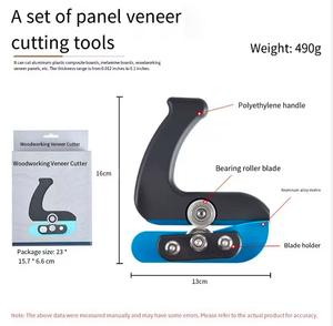 Dao bào cạnh gỗ L-HT611, dụng cụ cắt tấm, dao bào cạnh veneer gỗ, dao bào cạnh thẳng, dụng cụ cạo cạnh - Product Image 6