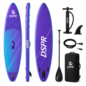 Planche de SUP gonflable double couche en PVC de 3 m de large pour débutants, avec tapis de pont en EVA, idéale pour les excursions sur eau calme - Vente en gros - Product Image 2