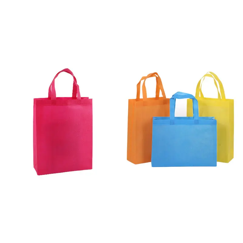 wholesale custom printed logo eco friendly reusable, biodegradable non woven t shirt bags shopping bags tote with logo/