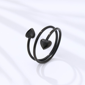 New Love Acero inoxidable MagnetRing Apertura magnética Anillo ajustable Salud Accesorios de joyería de moda - Product Image 4