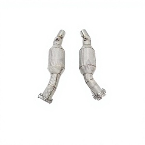 Tuyau d'échappement isolé en acier inoxydable de haute qualité et haute performance, adapté à la Ferrari F430 4.3L 216241 216242 69619900 - Product Image 4