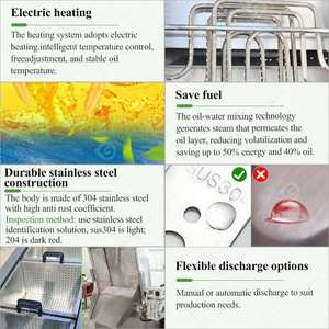 Freidora Industrial a Gas Automática para Chips de Plátano, Gari, Yuca y Falafel - Product Image 4
