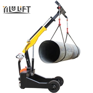 מנוף רצפה מיני הידראולי חשמלי מלא 300KG 600KG 1200KG מופעל באמצעות סוללה - Product Image 4