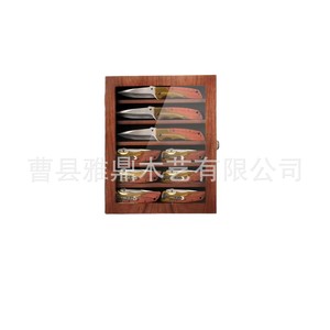 Wooden Multi Layer Knife Storage <b>Rack</b> Solid Wood Wall Mounted Removable <b>Shelves</b> Desktop Living Room Display <b>Rack</b> - Product Image 4
