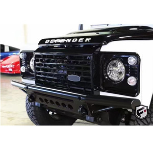 <span class=keywords><strong>Griglia</strong></span> Frontale in ABS per Auto, Copertura Mascherina Anteriore, <span class=keywords><strong>Griglia</strong></span> Radiatore Modificata per Land Rover Old Defender 90 110 - Product Image 4