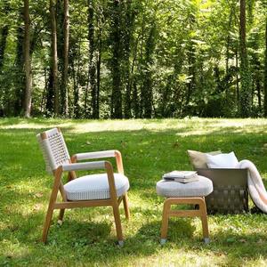 Ensemble de canapés en rotin d'extérieur en forme de L, structure en alliage d'aluminium, résistant aux UV, rotin PE, canapé de jardin, design imperméable - Product Image 5