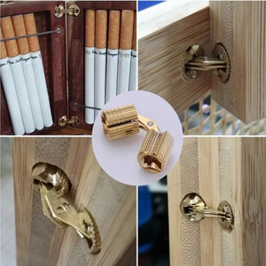 Charnière dissimulée en laiton Yigu Hardware, 2 mm, 180 degrés, pour boîte en bois, quincaillerie de meubles - Product Image 2