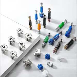 Accessori per mobili di alta qualità connettori per armadietti bullone eccentrico <span class=keywords><strong>Cam</strong></span> per montaggio di mobili albero a camme eccentrico di precisione - Product Image 1