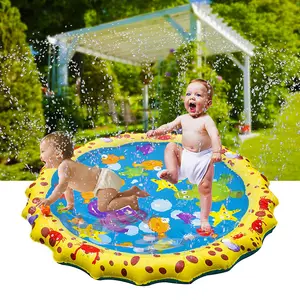 Hot sale inflatable water jet swimming pool outdoor wading backyard water toys for children