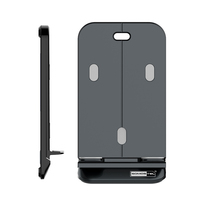 [Support de téléphone Somostel] Support de support de tablette de téléphone portable pliable réglable anti-dérapant pour voiture Soporte para Celular Tableta Auto