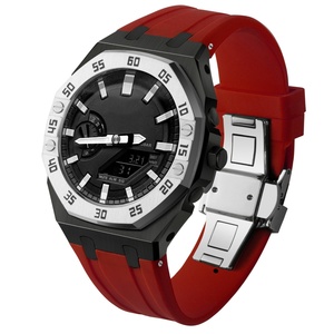 Kit Mod personnalisé pour <span class=keywords><strong>Casio</strong></span> Bracelet de montre en caoutchouc de silicone pour GA2100 Pièces de mod de montre en acier inoxydable de haute qualité pour kit <span class=keywords><strong>Casio</strong></span> - Product Image 1