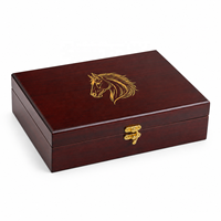 Boîte à cigares en bois de luxe faite à la main avec logo personnalisé pour le rangement de cigares haut de gamme et l'emballage cadeau