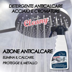 น้ำยาทำความสะอาดเหล็กและโครเมียม Be Well Cleany ขนาด 500 มล. ป้องกันคราบตะกรัน สำหรับใช้ในบ้าน - Product Image 4