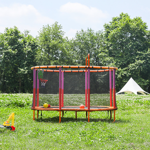 Zoshine <span class=keywords><strong>Oval</strong></span> geformtes <span class=keywords><strong>Trampolin</strong></span> im Freien Kinder springen Bett Kleinkind <span class=keywords><strong>Trampolin</strong></span> Kinder und Erwachsene Übung Fitness - Product Image 5