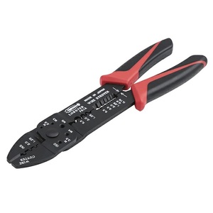 Japan Lobtex Lobster Industrial Grade Steel <b>Crimping</b> <b>Tool</b> Resin Handle Cutting Stripping Functions FK1A Series 295g - Product Image 1