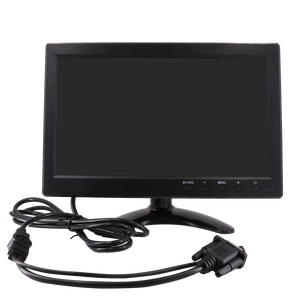 Écran tactile de voiture JOINLGO <span class=keywords><strong>10</strong></span> pouces pour port VGA + DC, écran IPS, résolution 1024*600, télécommande, garantie de 2 ans - Product Image 1