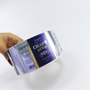 OEM Digital <strong>Printing</strong> Printed Glossy Matte Waterproof Vinyl <strong>Bottle</strong> Jar <strong>Label</strong> Roll Custom Self Adhesive Food Package logo <strong>Label</strong> - Product Image 6