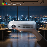 Proyector móvil portátil Full-HD 2K/4K Video Beam para IPhone/Android para presentaciones y equipos