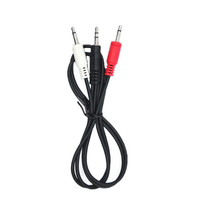 Câble audio de répartiteur 3.5MM d'usine en Chine de haute qualité