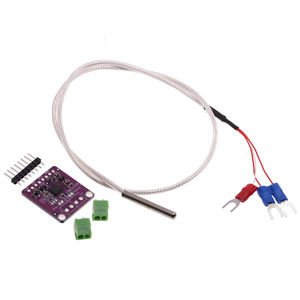 Module amplificateur de capteur de température MAX31865 <span class=keywords><strong>PT100</strong></span> à PT1000 RTD-numérique 3.3V/5V pour <span class=keywords><strong>Arduino</strong></span> - Product Image 1
