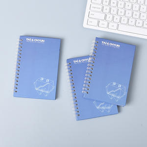 Cahier à spirale en métal blanc de haute qualité personnalisé 2026 pages à couverture rigide couleur promotionnelle 400 avec pages personnalisées - Product Image 2