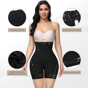Pantalon de compression sans couture <span class=keywords><strong>taille</strong></span> haute pour <span class=keywords><strong>femme</strong></span>, effet ventre plat, rehausseur de fesses, <span class=keywords><strong>grande</strong></span> <span class=keywords><strong>taille</strong></span>, avec fermeture éclair, logo – Meilleures ventes - Product Image 2
